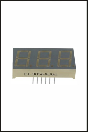 14.2mm 3 Digit Ortak Katot 7-Segment Display - Kırmızı