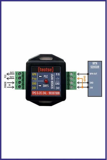 Pnp/Npn den Npn/Pnc Sensör Çevirici Modül