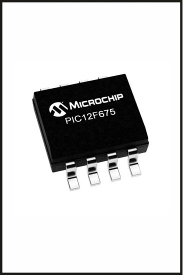 PIC12F675 I/SN SMD SOIC-8 8-Bit 20Mhz